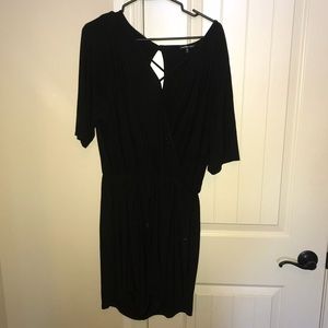 Women’s plus size black romper